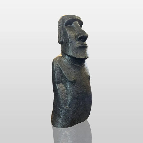 PREMIER Easter Marble Moai Sculpture for Art Galleries, Studios, Offices or Public Areas PSM-143-Marble sculpture-PREMIER SCULPTURE