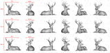 PREMIER Elegant Bronze Deer Sculpture with Lifelike Detailing for Luxury Gardens and Estate Entrances PSB-119-Bronze Sculpture-PREMIER SCULPTURE