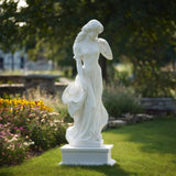 PREMIER Elegant Marble Figurative Sculpture with Classic Design for Gardens, Villas, Parks or Church Grounds PSM-123-Marble sculpture-PREMIER SCULPTURE