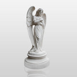 PREMIER Female Marble Angel Sculpture with Graceful and Gentle Design for Religious and Memorial Sites PSM-096-Marble sculpture-PREMIER SCULPTURE