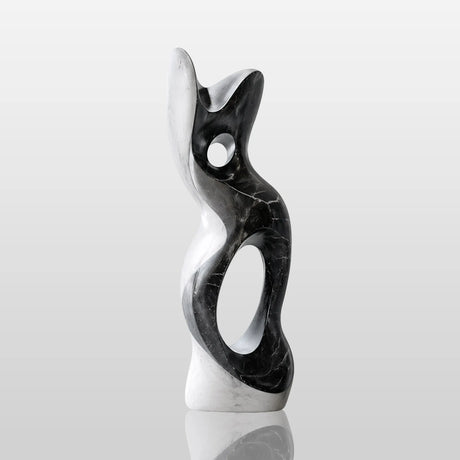 PREMIER Fiberglass Sculpture with Dual Tone Twist Design for Pool Patio, Front Yard or Hotel Hobby PSF-040-Fiberglass Sculpture-PREMIER SCULPTURE