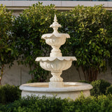 PREMIER Garden Marble Fountain with Beautiful Classic Design for Gardens, Urban Green Areas or Resort Spaces PSFM-009-Marble sculpture-PREMIER SCULPTURE