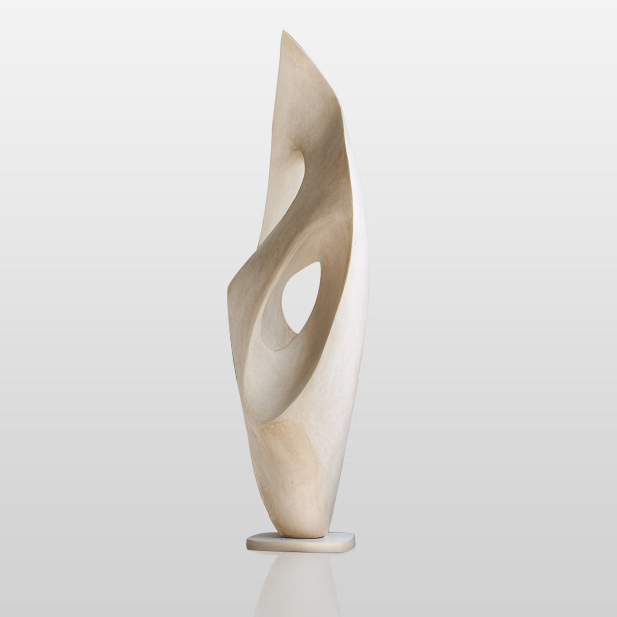 PREMIER Hollow Spiral Marble Sculpture with Contemporary Design for Hotels, Offices or Living Rooms PSM-121-Marble sculpture-PREMIER SCULPTURE