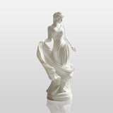 PREMIER Indoor Beautiful Marble Sculpture with Dancing Female Design for Corners, Living Rooms and Art Areas PSM-122-Marble sculpture-PREMIER SCULPTURE