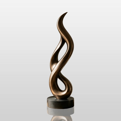 PREMIER Large Indoor Bronze Twist Sculpture for Estate Foyer, Living Room, Office or Hotel Lobby PSB-256-Bronze Sculpture-PREMIER SCULPTURE