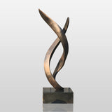 PREMIER Luxury Bronze Artwork Modern Sculpture for Outdoor Garden or Patio PSB-052-Bronze Sculpture-PREMIER SCULPTURE