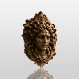 PREMIER Medusa Bronze Mask Wall Sculpture for Garden Pergola or Arbor, Patio Post and Backyard Wall PSB-201-Bronze Sculpture-PREMIER SCULPTURE
