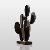 PREMIER Natural Inspired Bronze Sculpture with Layered Forms for Desert Landscapes, Tropical Gardens and Outdoor Settings PSB-146-Bronze Sculpture-PREMIER SCULPTURE