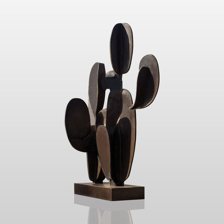 PREMIER Natural Inspired Bronze Sculpture with Layered Forms for Desert Landscapes, Tropical Gardens and Outdoor Settings PSB-146-Bronze Sculpture-PREMIER SCULPTURE