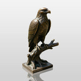 PREMIER Outdoor Bronze Eagle Statue for Garden, School, Town Square or Estate Entry PSB-272-Bronze Sculpture-PREMIER SCULPTURE