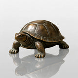 PREMIER Outdoor Bronze Turtle Statue for Garden, Backyard, Pool or Park Lawn PSB-284-Bronze Sculpture-PREMIER SCULPTURE