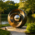 PREMIER Petal Sculpture in Bronze and Stainless Steel for Gardens, Waterfront Walkways or Public Art Spaces PSB-171-Bronze Sculpture-PREMIER SCULPTURE