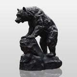 PREMIER Realistic Bear Bronze Sculpture for Outdoor Garden Decor PSB-155-Bronze Sculpture-PREMIER SCULPTURE