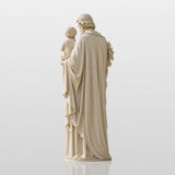 PREMIER Religious Marble Saint Joseph Statue Holding Baby Jesus for Church Yard, Front Yard or Memorial Garden PSM-174-Marble sculpture-PREMIER SCULPTURE