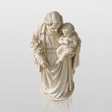 PREMIER Religious Marble Saint Joseph Statue Holding Baby Jesus for Church Yard, Front Yard or Memorial Garden PSM-174-Marble sculpture-PREMIER SCULPTURE