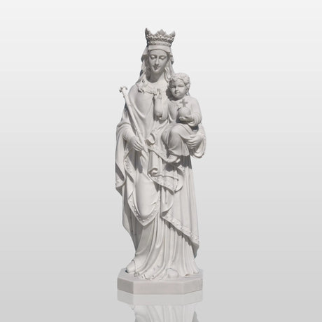 PREMIER Religious Marble Statue with the Virgin Mary Holding the Child Jesus PSM-110-50% Custom Deposit Link for Tom Deming
