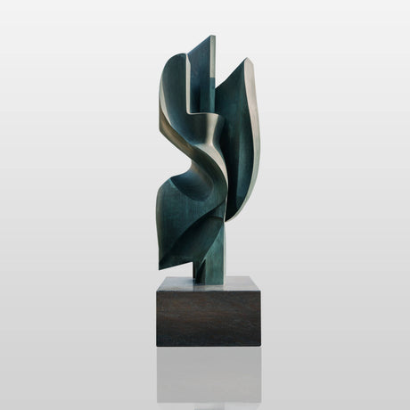 PREMIER Spiral Twist Bronze Sculpture with Abstract and Dynamic Design Perfect for Art Parks, Plazas or Modern Outdoor Sites PSB-148-Bronze Sculpture-PREMIER SCULPTURE