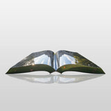PREMIER Stainless Steel Book Sculpture with Reflective Design for Campuses, Libraries and Public Gardens PSSS-190-Stainless Steel Sculpture-PREMIER SCULPTURE