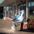 PREMIER Stainless Steel Chair Sculpture with Modern Realist Design Perfect for Urban Parks and Cultural Centers PSSS-214-Stainless Steel Sculpture-PREMIER SCULPTURE