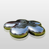 PREMIER Stainless Steel Flower Sculpture for Poolside, Modern Villas and Garden Spaces PSSS-173-Stainless Steel Sculpture-PREMIER SCULPTURE