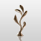 PREMIER Stainless Steel Leaf Sculpture for Dining Room Corner, Home Foyer or Sitting Room PSSS-291-Stainless Steel Sculpture-PREMIER SCULPTURE
