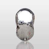 PREMIER Stainless Steel Ring Sculpture with Mirror Polished Finish for Coastal Gardens and Outdoor Spaces PSSS-191-Stainless Steel Sculpture-PREMIER SCULPTURE