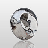 PREMIER Stainless Steel Ring Sculpture with Mirror Polished Finish for Coastal Gardens and Outdoor Spaces PSSS-191-Stainless Steel Sculpture-PREMIER SCULPTURE