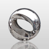 PREMIER Stainless Steel Ring Sculpture with Mirror Polished Finish for Coastal Gardens and Outdoor Spaces PSSS-191-Stainless Steel Sculpture-PREMIER SCULPTURE