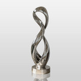 PREMIER Stainless Steel Sculpture with Infinity Loop Design for Living Room, Foyer or Stairway PSSS-309-Stainless Steel Sculpture-PREMIER SCULPTURE