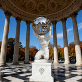 PREMIER Strong Atlas Marble Sculpture with Lifelike Design Perfect for Outdoor Gardens, Plazas or Beside the Fountain PSM-097-Marble sculpture-PREMIER SCULPTURE