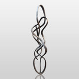 PREMIER Twisting Bronze Sculpture with Abstract Expressionism Design Ideal for Modern Gardens, Art Parks and Hotel Entrances PSB-149-Bronze Sculpture-PREMIER SCULPTURE