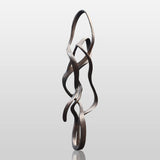 PREMIER Twisting Bronze Sculpture with Abstract Expressionism Design Ideal for Modern Gardens, Art Parks and Hotel Entrances PSB-149-Bronze Sculpture-PREMIER SCULPTURE