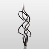 PREMIER Twisting Bronze Sculpture with Abstract Expressionism Design Ideal for Modern Gardens, Art Parks and Hotel Entrances PSB-149-Bronze Sculpture-PREMIER SCULPTURE