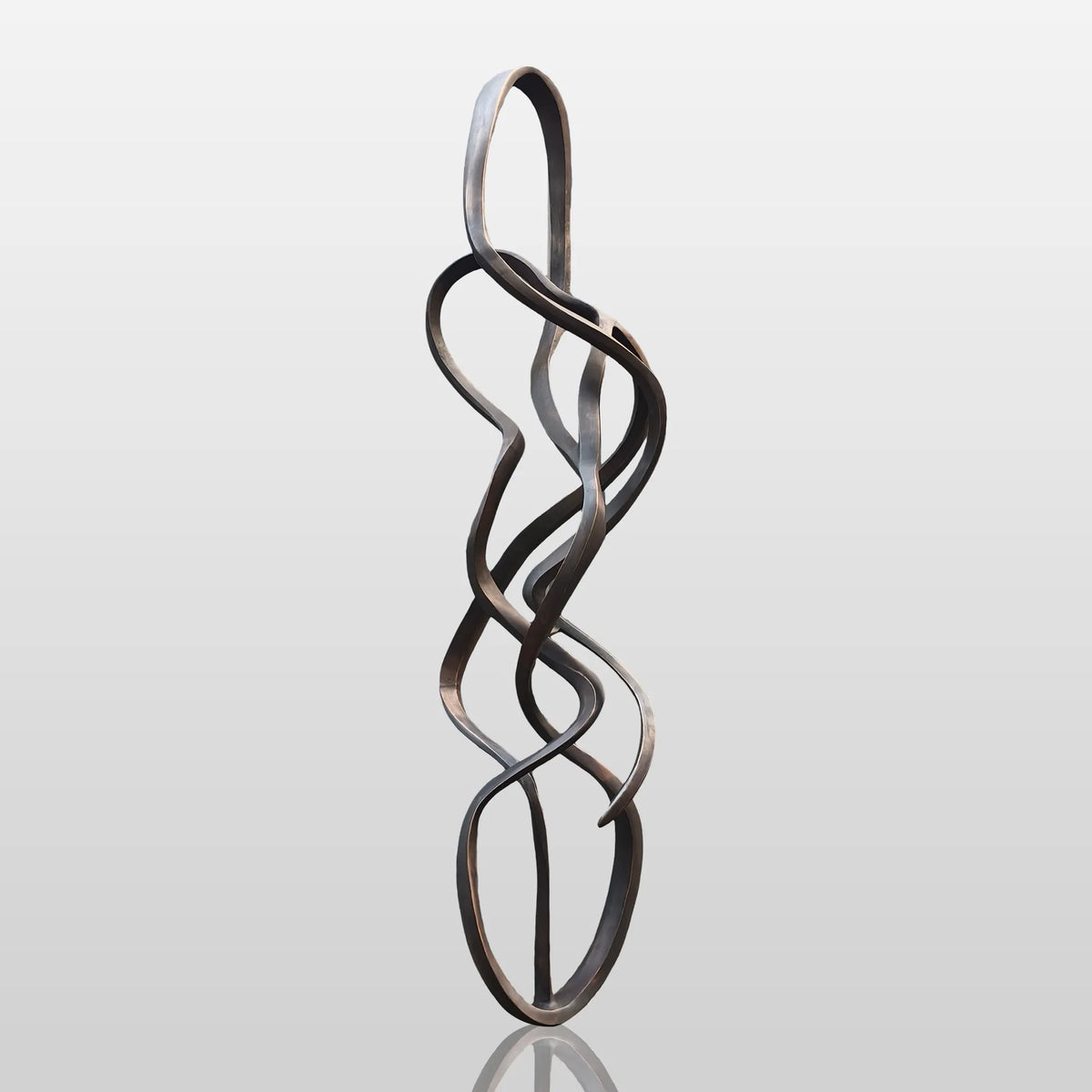PREMIER Twisting Bronze Sculpture with Abstract Expressionism Design Ideal for Modern Gardens, Art Parks and Hotel Entrances PSB-149-Bronze Sculpture-PREMIER SCULPTURE