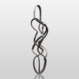 PREMIER Twisting Bronze Sculpture with Abstract Expressionism Design Ideal for Modern Gardens, Art Parks and Hotel Entrances PSB-149-Bronze Sculpture-PREMIER SCULPTURE