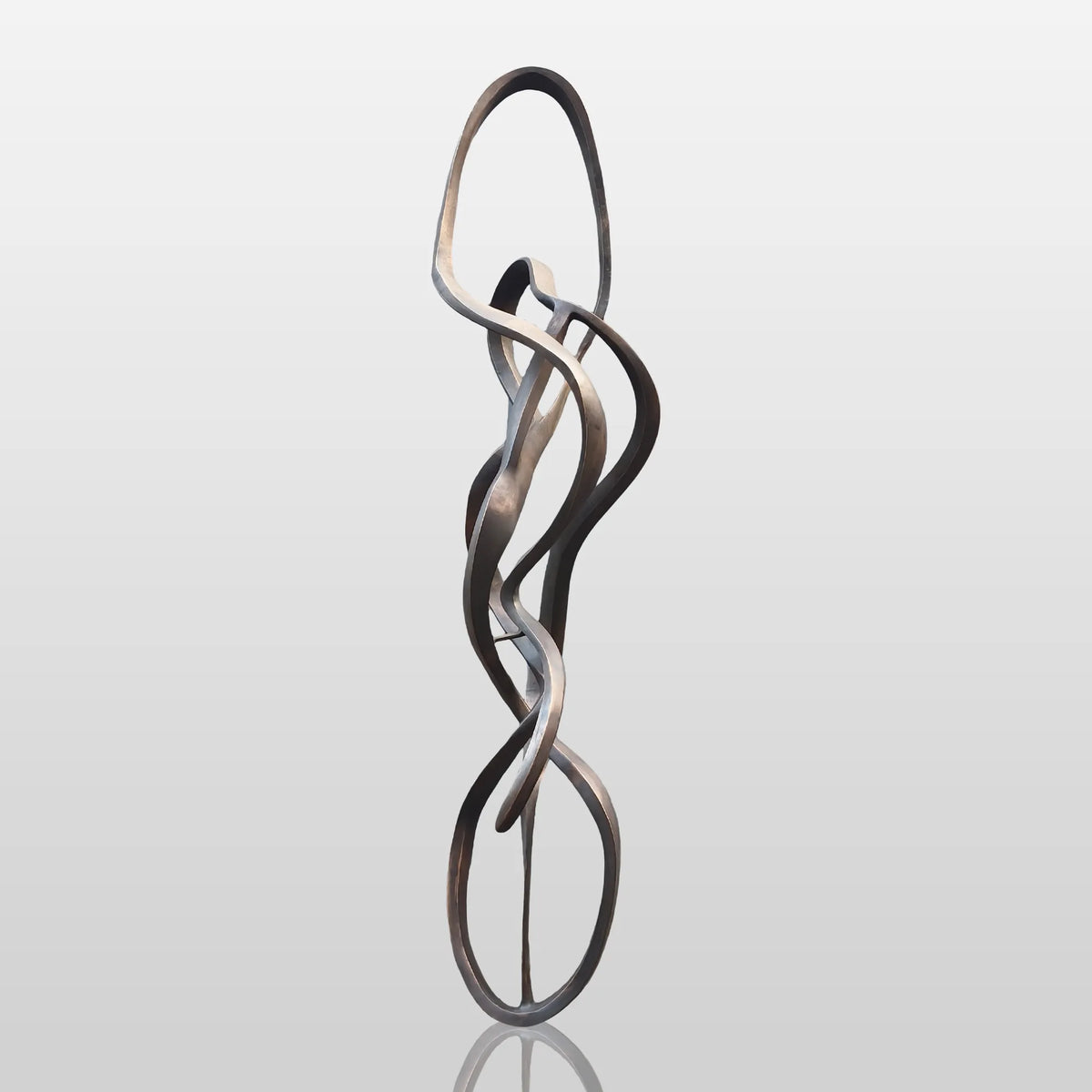 PREMIER Twisting Bronze Sculpture with Abstract Expressionism Design Ideal for Modern Gardens, Art Parks and Hotel Entrances PSB-149-Bronze Sculpture-PREMIER SCULPTURE