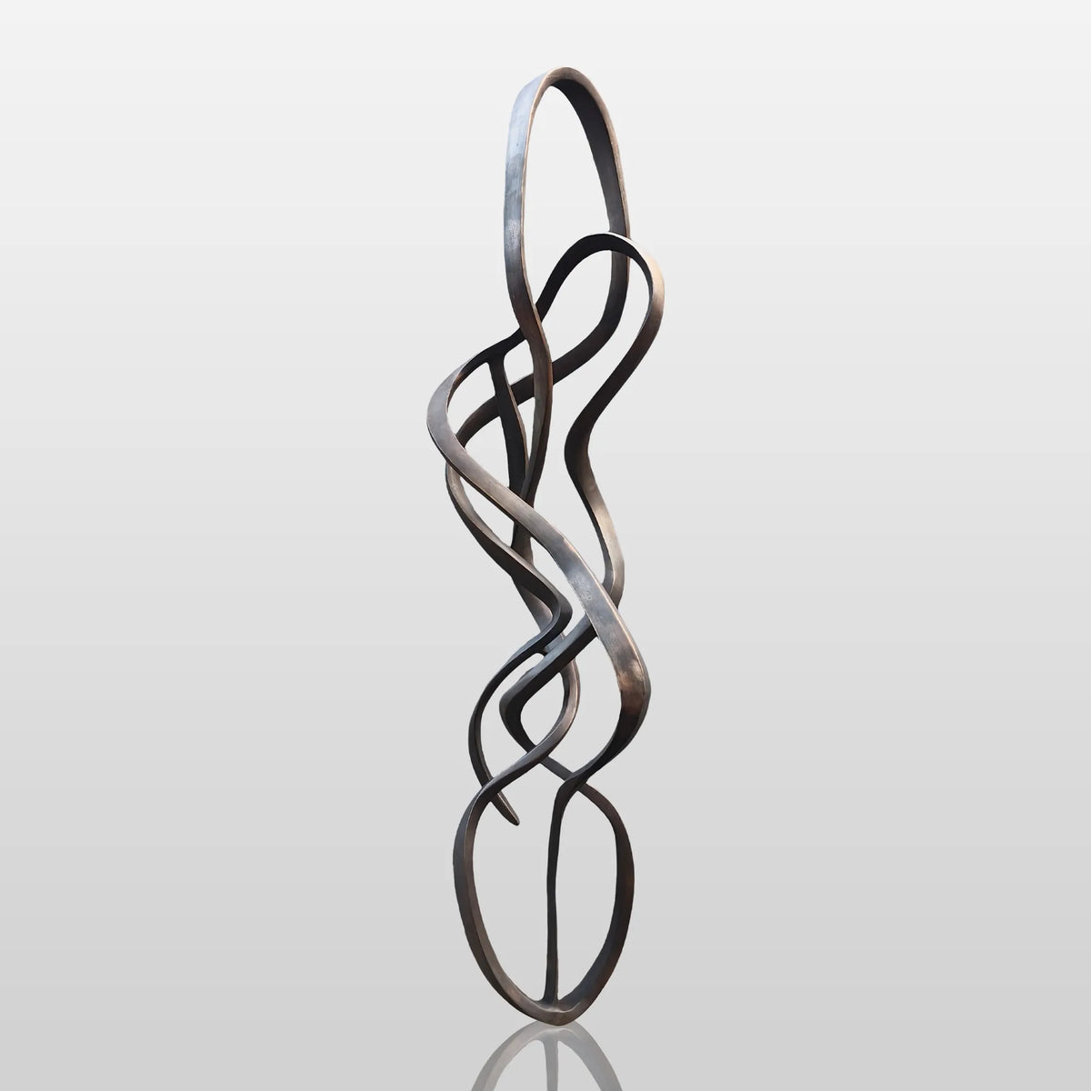 PREMIER Twisting Bronze Sculpture with Abstract Expressionism Design Ideal for Modern Gardens, Art Parks and Hotel Entrances PSB-149-Bronze Sculpture-PREMIER SCULPTURE