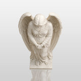 PREMIER White Marble Angel Statue for Entry Hall, Grand Foyer, Hotel Lobby or Church PSM-173-Marble sculpture-PREMIER SCULPTURE