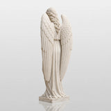 PREMIER White Marble Angel Statue for Entry Hall, Grand Foyer, Hotel Lobby or Church PSM-173-Marble sculpture-PREMIER SCULPTURE