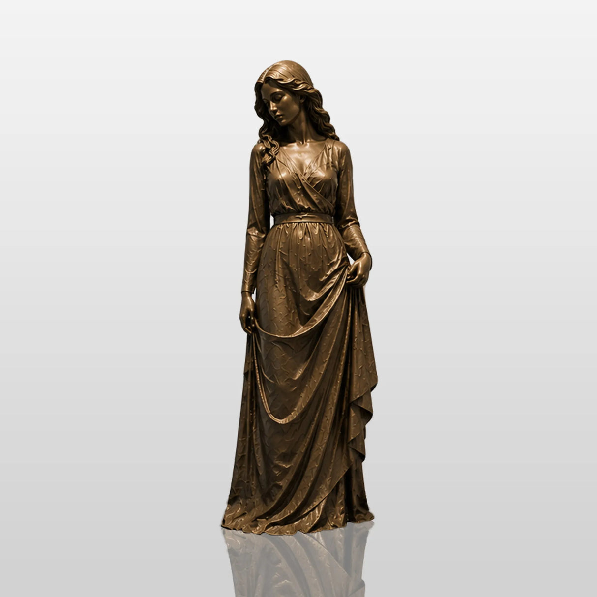 PREMIER Classic Female Bronze Sculpture for Timeless Interiors PSB-179-Bronze Sculpture-PREMIER SCULPTURE