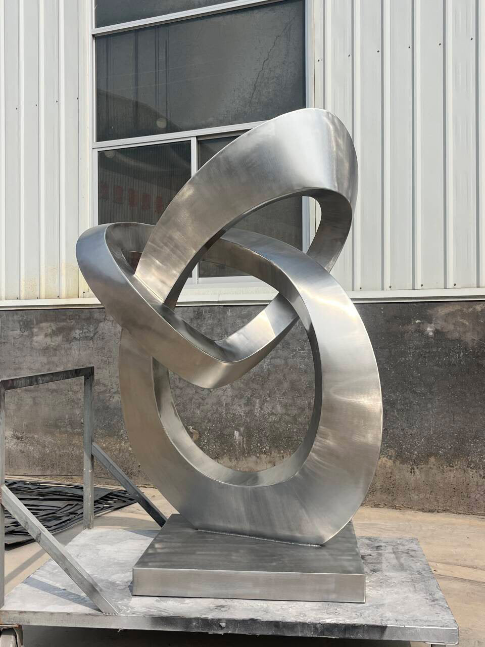 PREMIER Intertwined Stainless Steel Sculpture PSSS-081-#PRS1213-Rest of Payment Custom Link for Trevor Outman