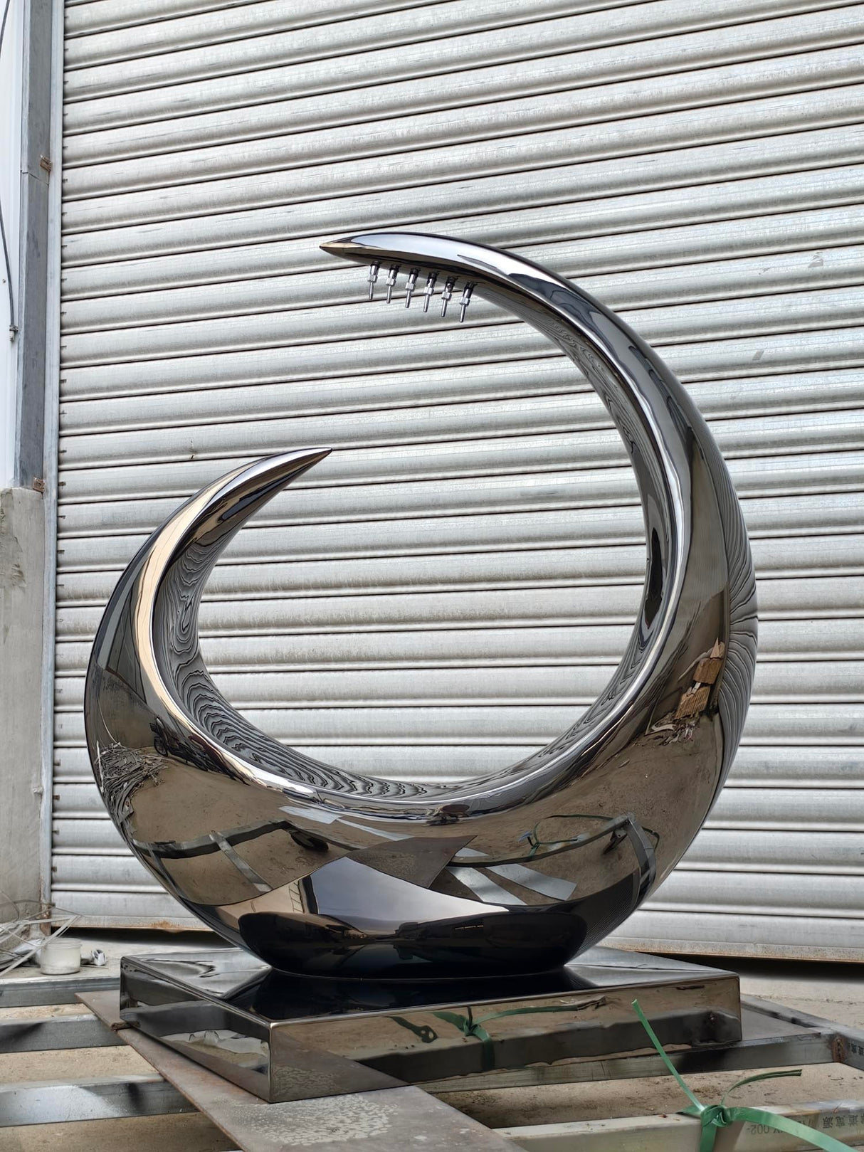 PREMIER Abstract Stainless Steel Sculpture PSSS-136-#PRS1305-Rest of Payment Custom Link for Pratap Koganti