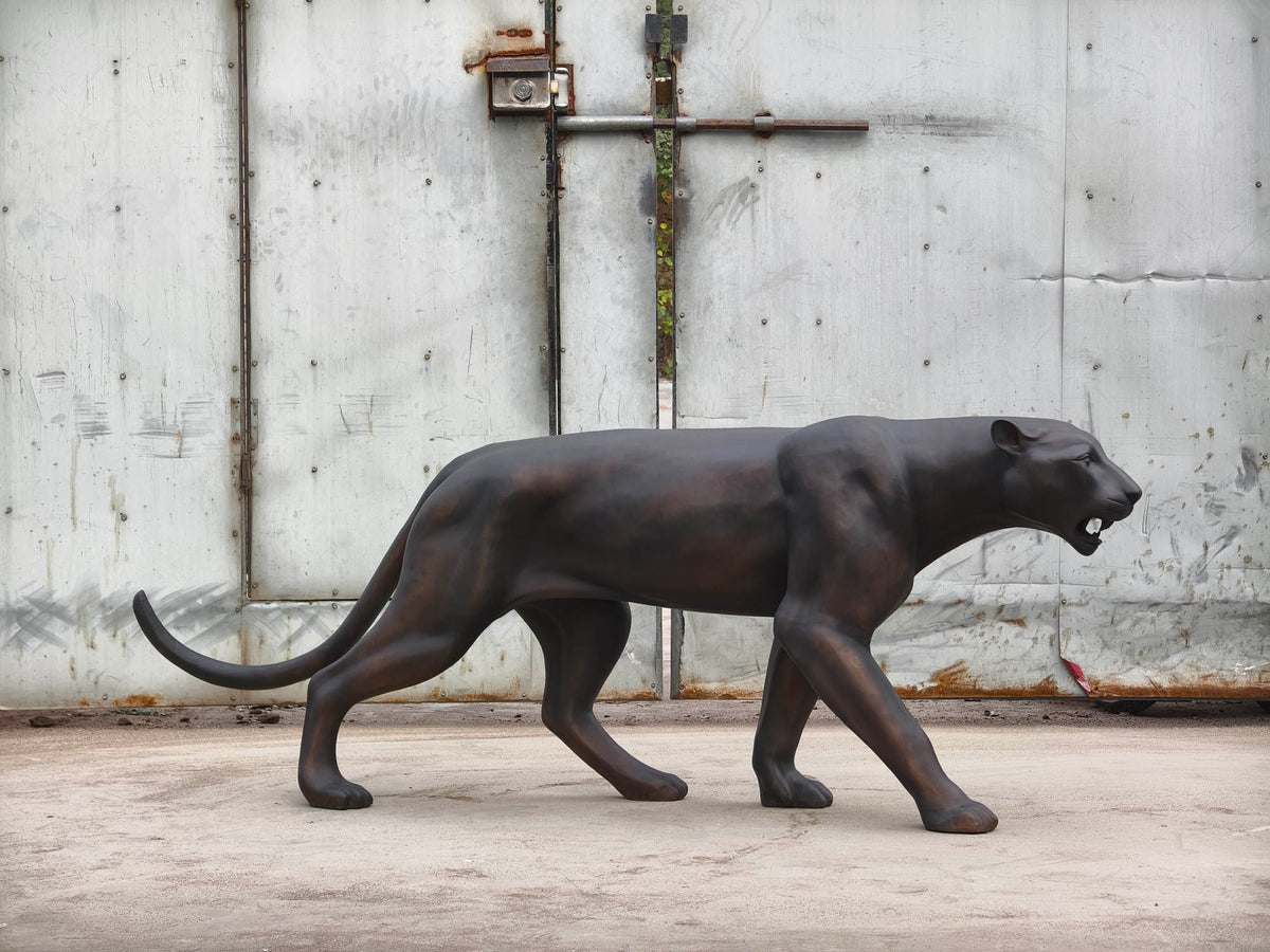 PREMIER Leopard Bronze Sculpture PSB-137-#PRS1375-Rest of Payment Custom Link for Summer Sullivan
