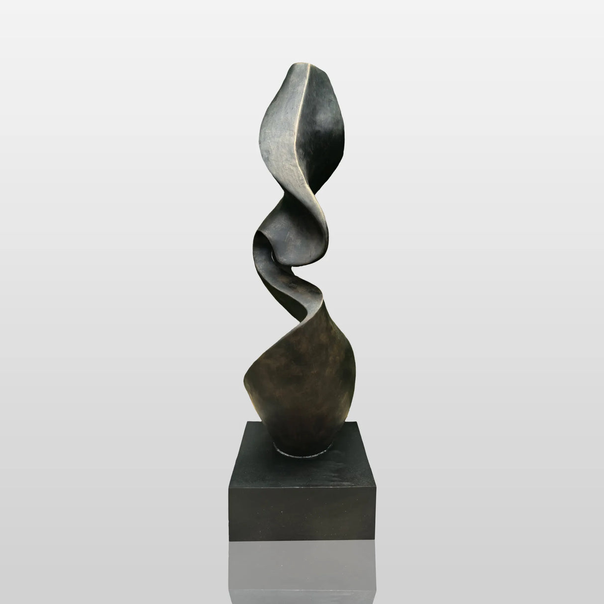 PREMIER Bronze Abstract Sculpture Fluid Modern Art for Gardens, Hotels, and Architectural Spaces PSB-089