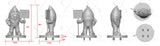 PREMIER Custom Fiberglass Sculpture PSC-055 (With Casters and Acrylic Lens Only) —— Custom Link for Angelia Sayasing