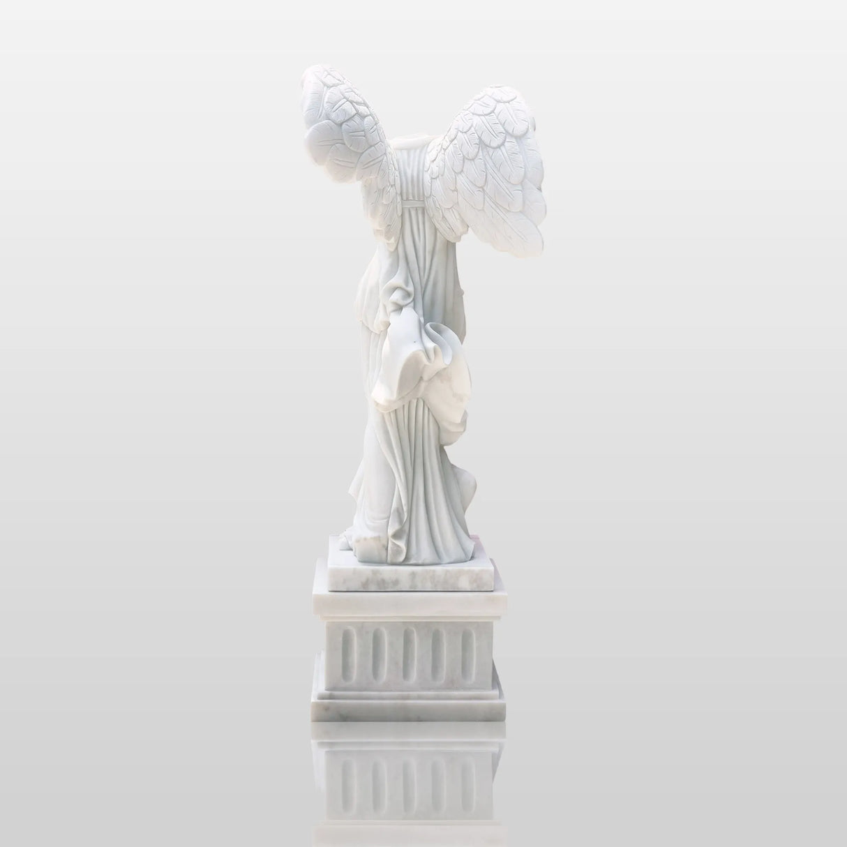 PREMIER Winged Nike Victory of Samothrace 27.1"W x 75"H x 38.3"D PSIS-003-Marble sculpture-PREMIER SCULPTURE