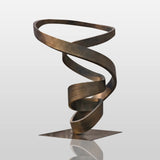 PREMIER Custom Mobius Spiral Sculpture 94.6"W x 123"H x 81.9"D PSIS-009-Stainless Steel Sculpture-PREMIER SCULPTURE