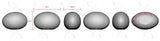 PREMIER Stainless Steel Reflective Pebble Sculpture PSSS-063 - Custom Link for PJ Yaz