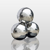 PREMIER Metal Sphere Sculpture Modern Abstract Outdoor Art PSSS-073-Stainless Steel Sculpture-PREMIER SCULPTURE