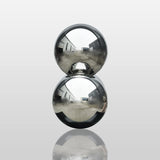 PREMIER Metal Sphere Sculpture Modern Abstract Outdoor Art PSSS-073-Stainless Steel Sculpture-PREMIER SCULPTURE